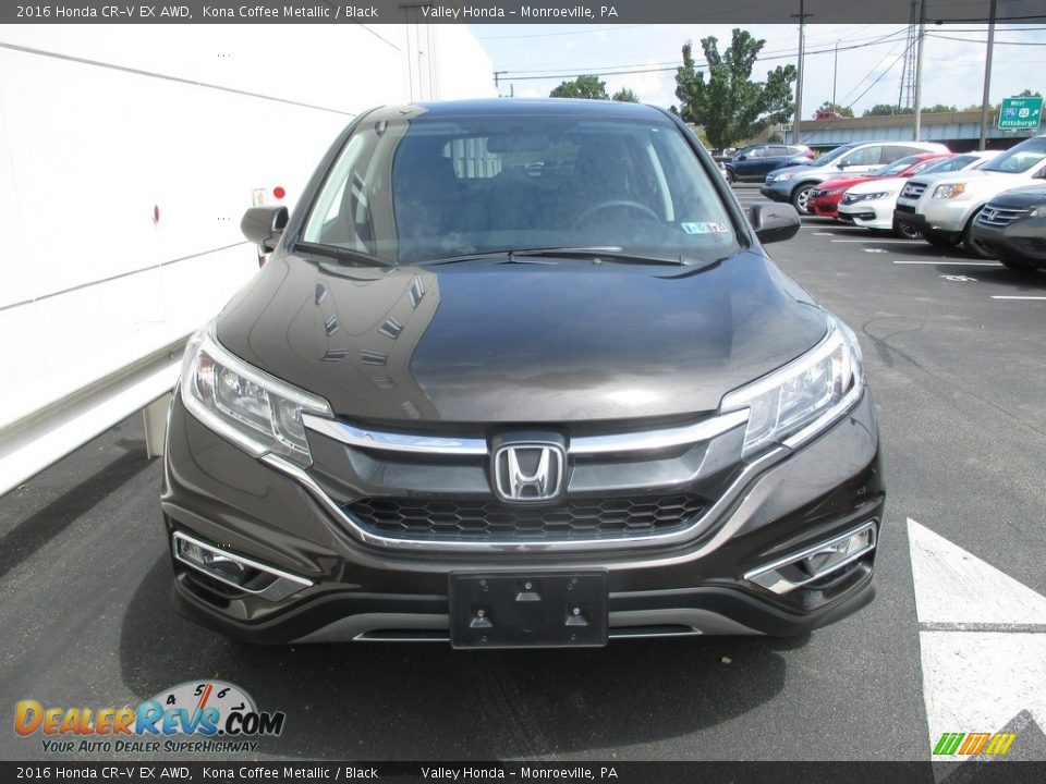 2016 Honda CR-V EX AWD Kona Coffee Metallic / Black Photo #8