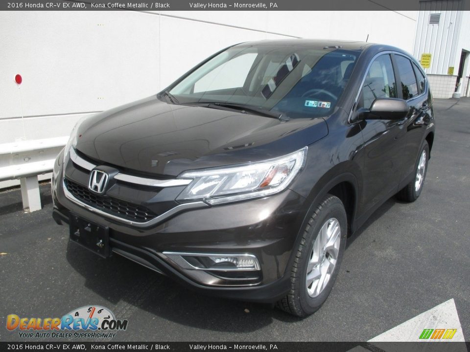 2016 Honda CR-V EX AWD Kona Coffee Metallic / Black Photo #9