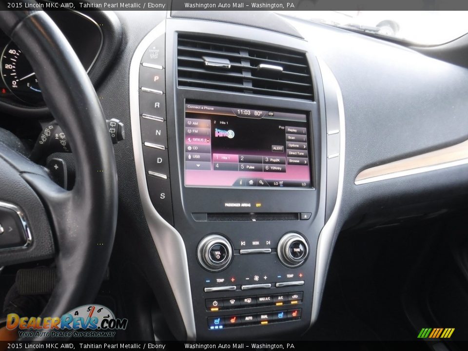 2015 Lincoln MKC AWD Tahitian Pearl Metallic / Ebony Photo #18