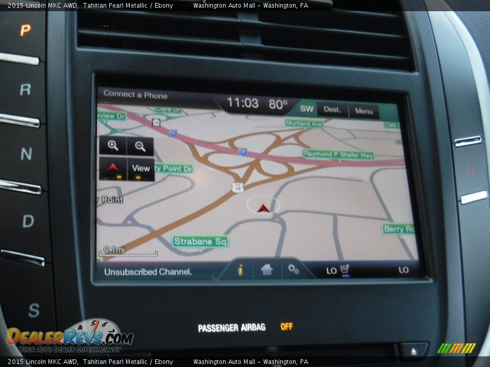 2015 Lincoln MKC AWD Tahitian Pearl Metallic / Ebony Photo #19