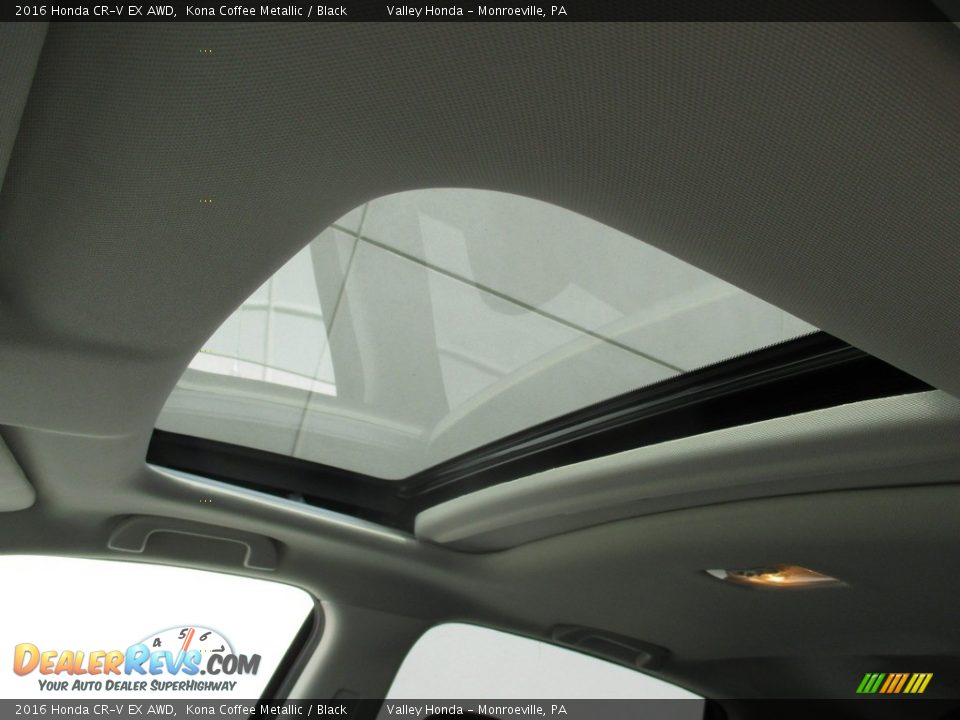 2016 Honda CR-V EX AWD Kona Coffee Metallic / Black Photo #11