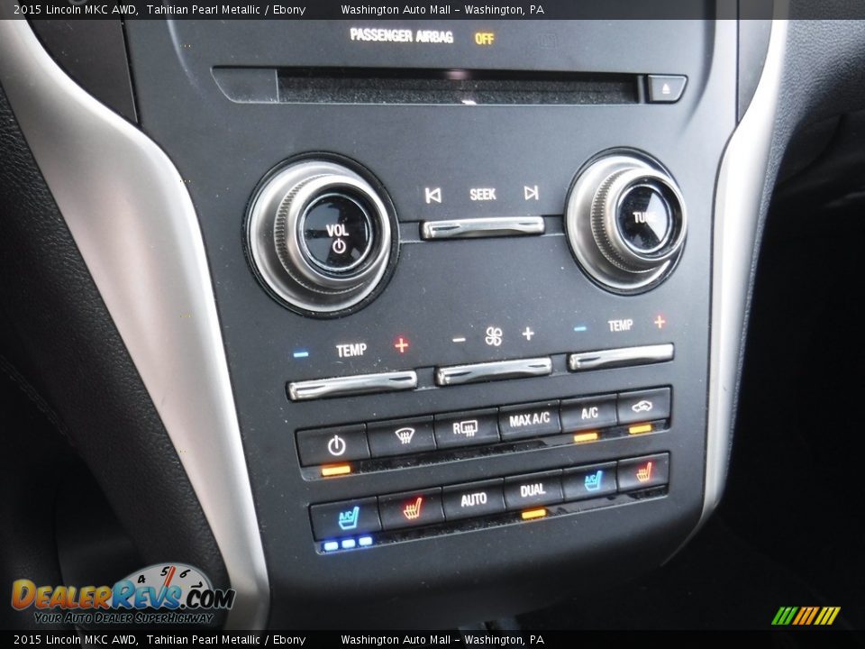 2015 Lincoln MKC AWD Tahitian Pearl Metallic / Ebony Photo #21