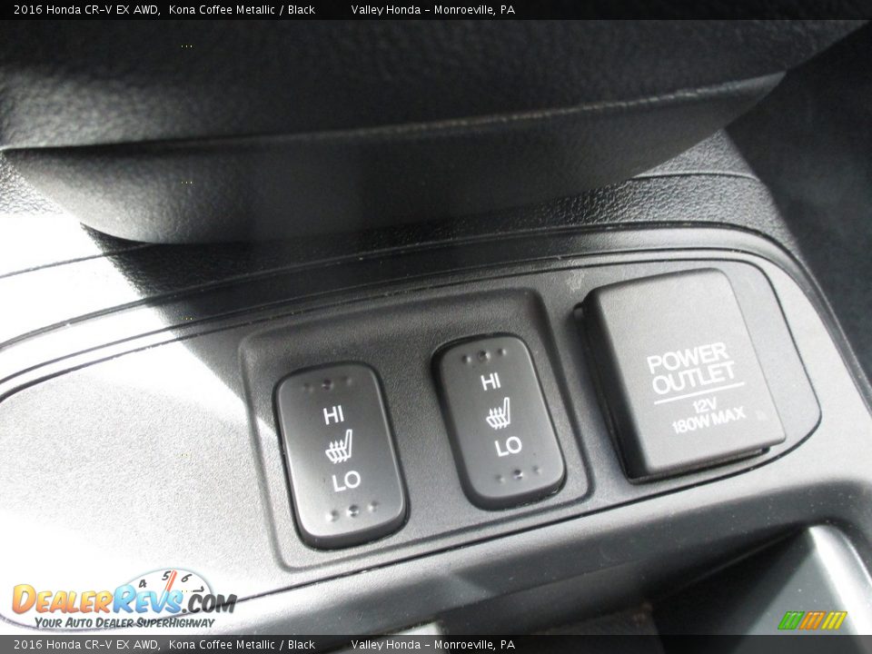 2016 Honda CR-V EX AWD Kona Coffee Metallic / Black Photo #15