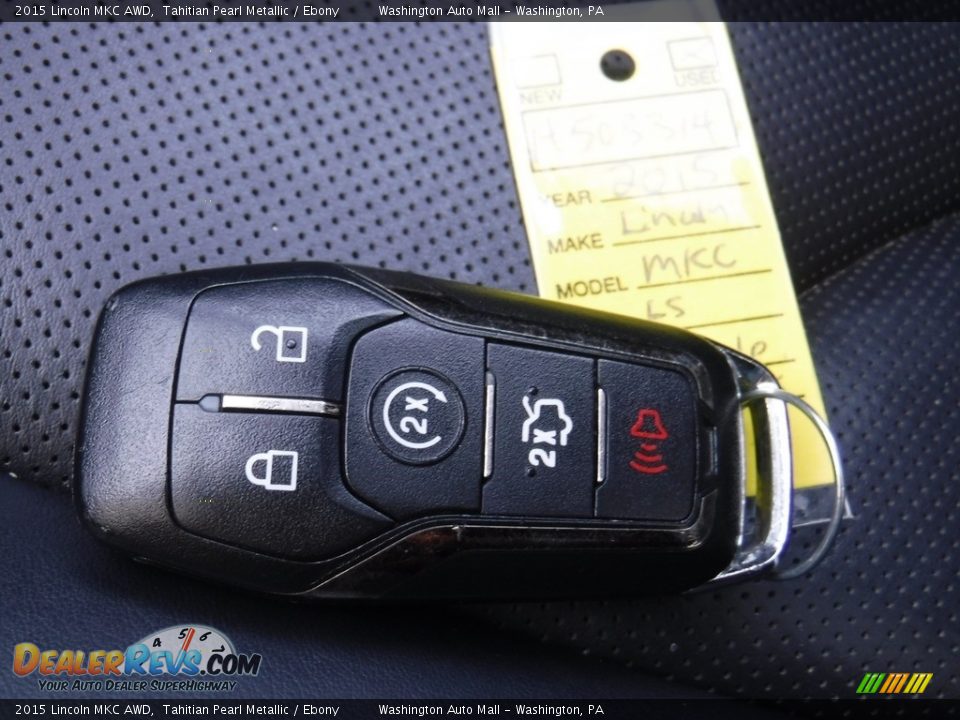 2015 Lincoln MKC AWD Tahitian Pearl Metallic / Ebony Photo #28