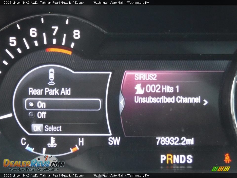 2015 Lincoln MKC AWD Tahitian Pearl Metallic / Ebony Photo #30