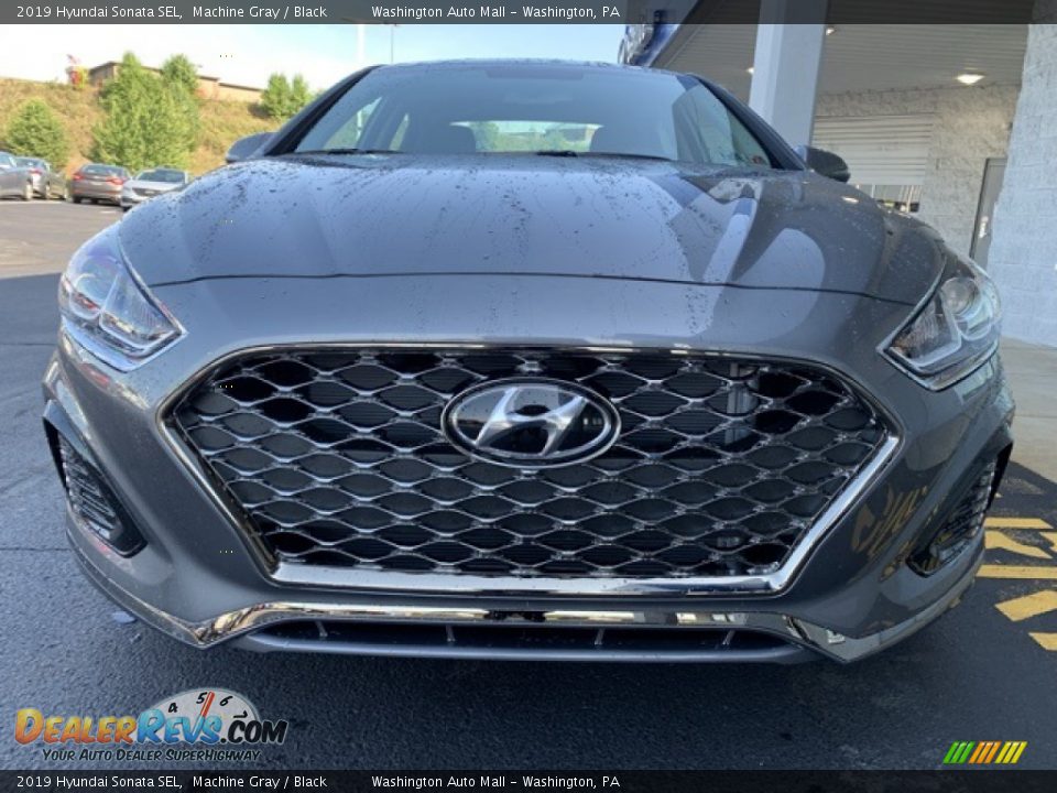 2019 Hyundai Sonata SEL Machine Gray / Black Photo #8