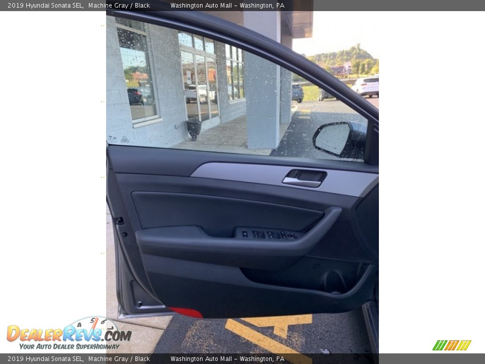 2019 Hyundai Sonata SEL Machine Gray / Black Photo #11