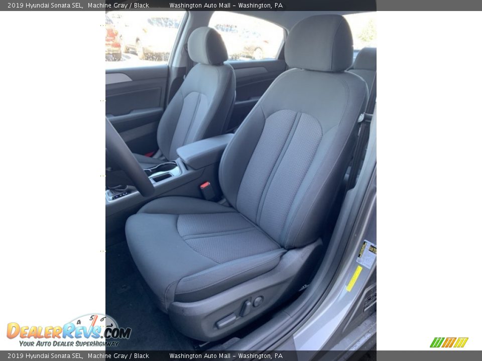 2019 Hyundai Sonata SEL Machine Gray / Black Photo #15