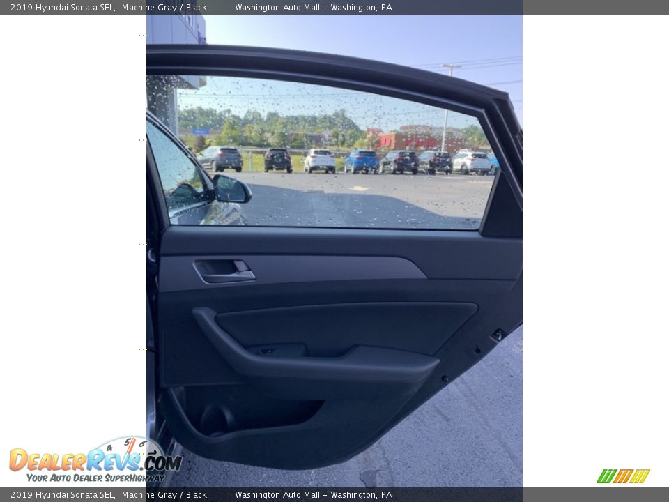 2019 Hyundai Sonata SEL Machine Gray / Black Photo #23