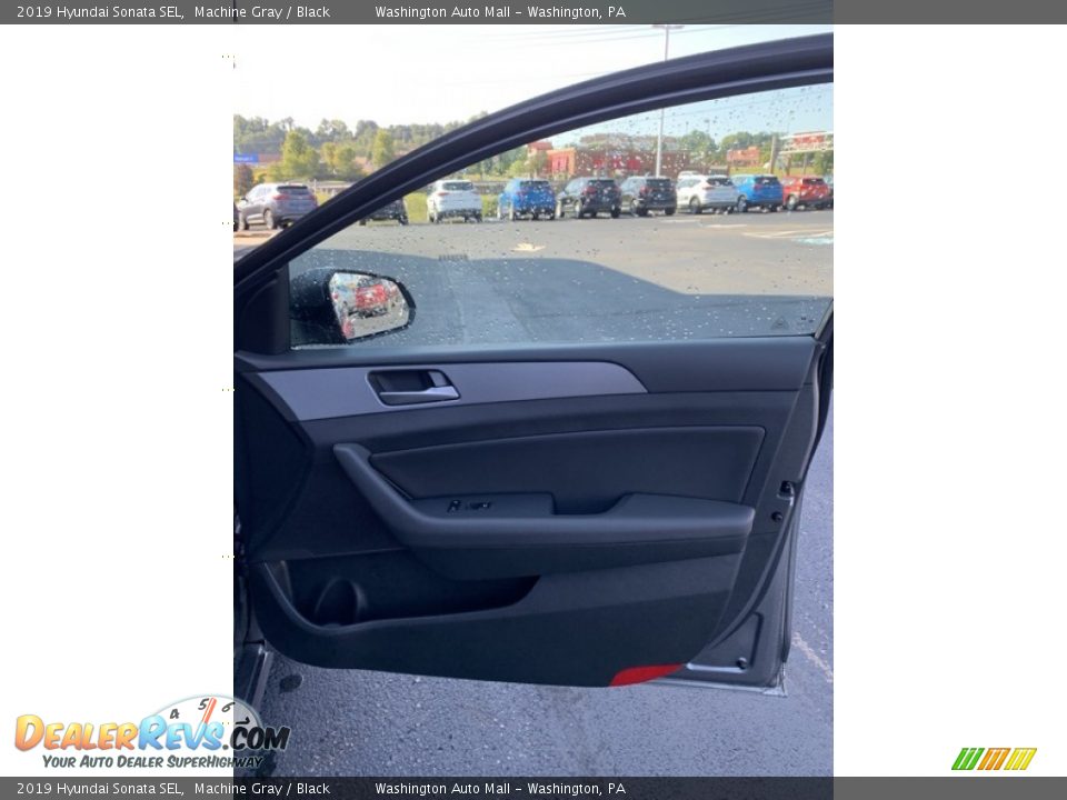 2019 Hyundai Sonata SEL Machine Gray / Black Photo #26