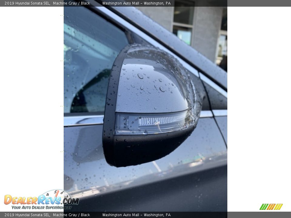 2019 Hyundai Sonata SEL Machine Gray / Black Photo #29