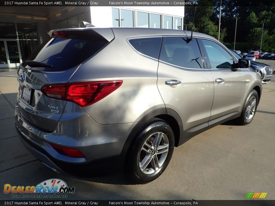 2017 Hyundai Santa Fe Sport AWD Mineral Gray / Gray Photo #2