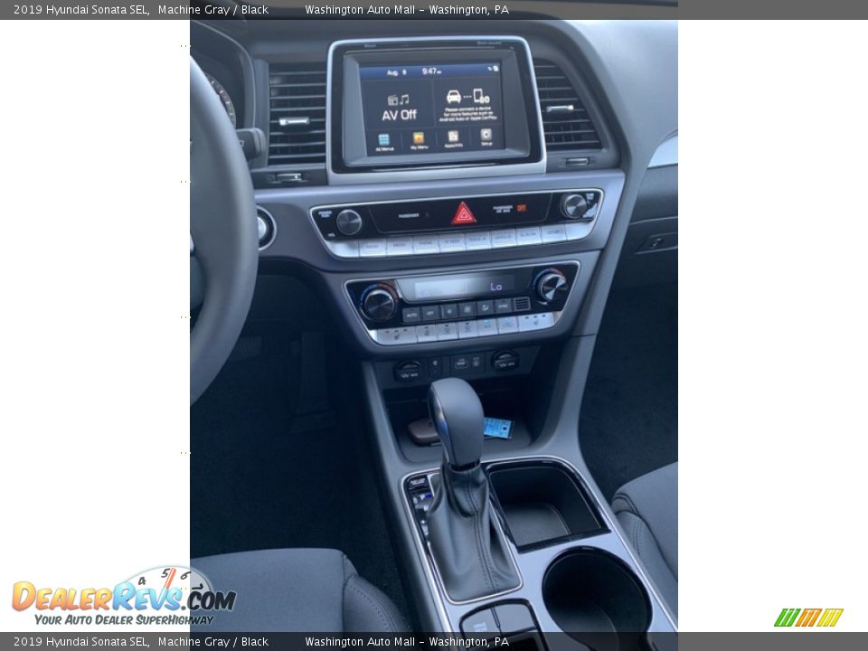 2019 Hyundai Sonata SEL Machine Gray / Black Photo #32