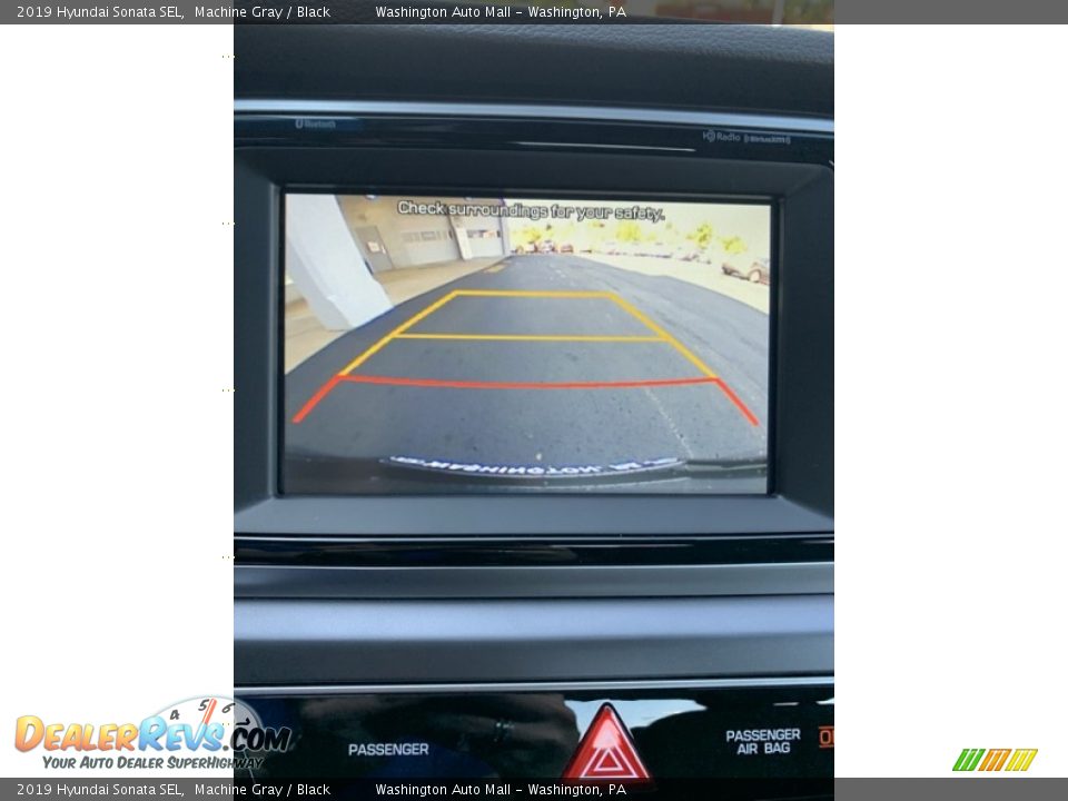 2019 Hyundai Sonata SEL Machine Gray / Black Photo #33