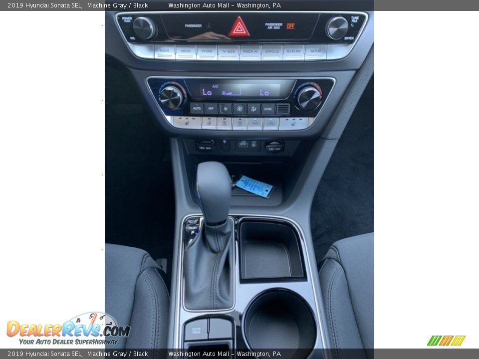 2019 Hyundai Sonata SEL Machine Gray / Black Photo #34