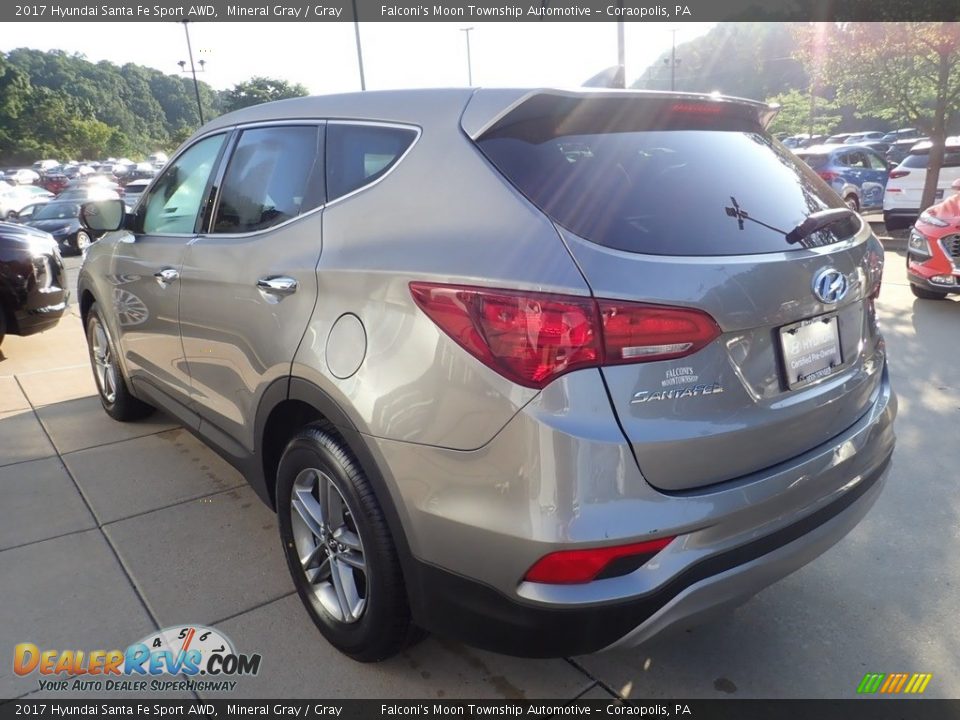 2017 Hyundai Santa Fe Sport AWD Mineral Gray / Gray Photo #5