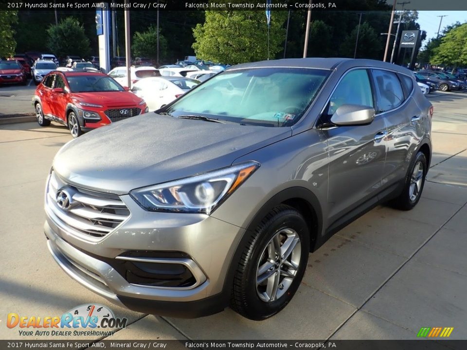 2017 Hyundai Santa Fe Sport AWD Mineral Gray / Gray Photo #7