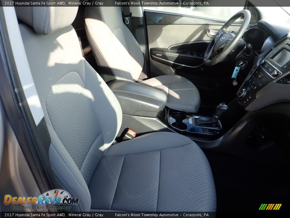 2017 Hyundai Santa Fe Sport AWD Mineral Gray / Gray Photo #11