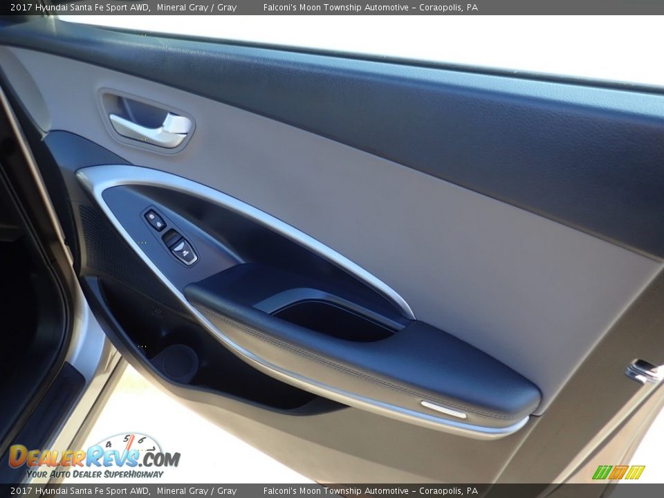 2017 Hyundai Santa Fe Sport AWD Mineral Gray / Gray Photo #13