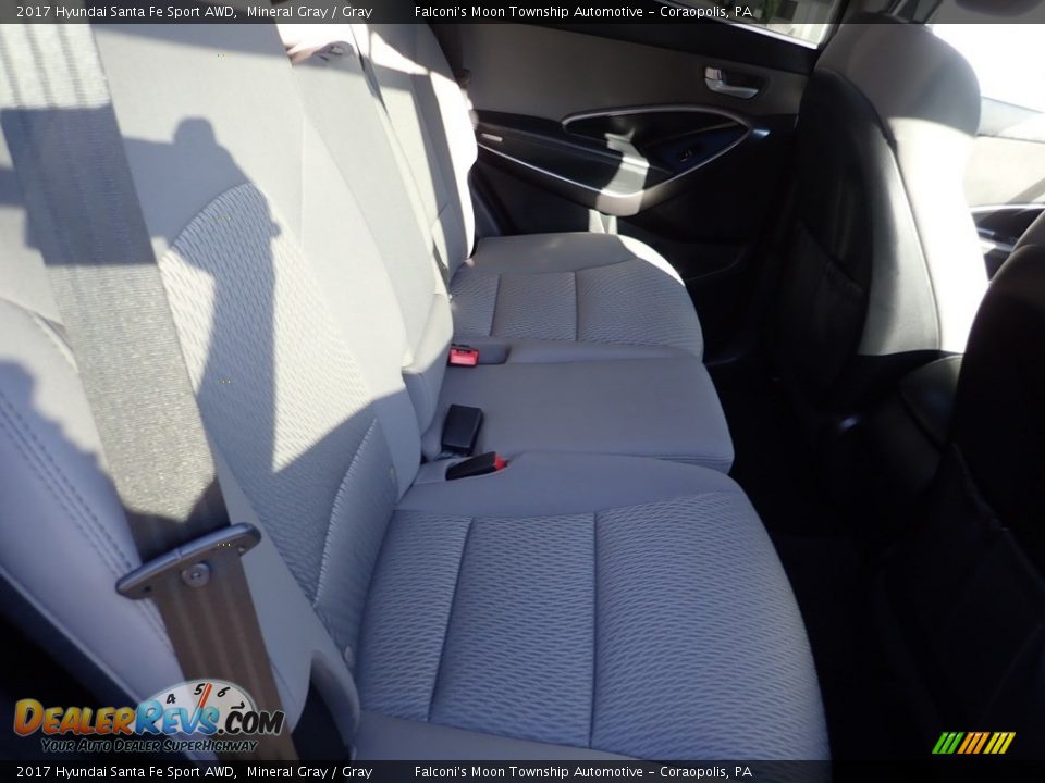 2017 Hyundai Santa Fe Sport AWD Mineral Gray / Gray Photo #14