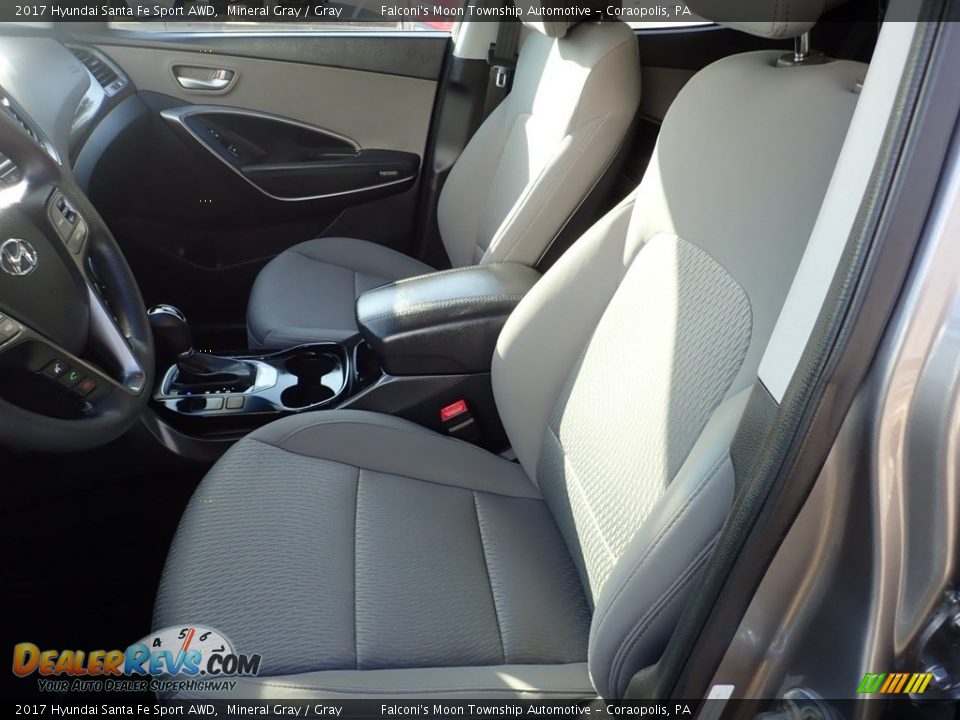 2017 Hyundai Santa Fe Sport AWD Mineral Gray / Gray Photo #15