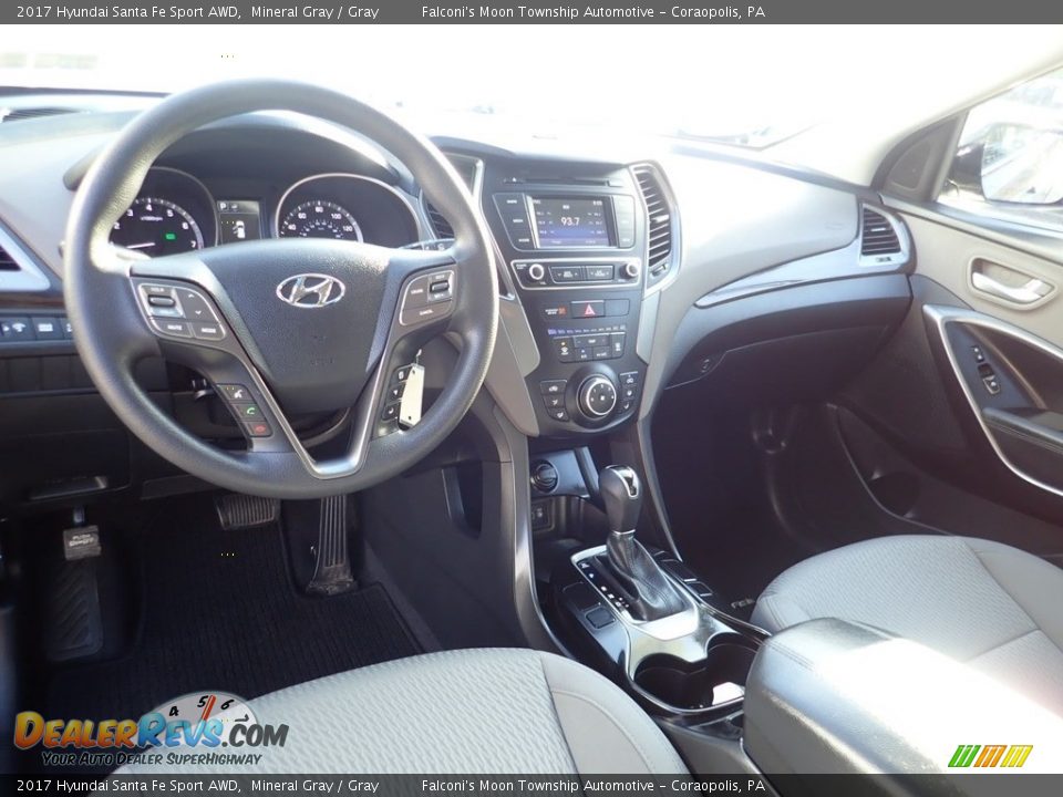 2017 Hyundai Santa Fe Sport AWD Mineral Gray / Gray Photo #17