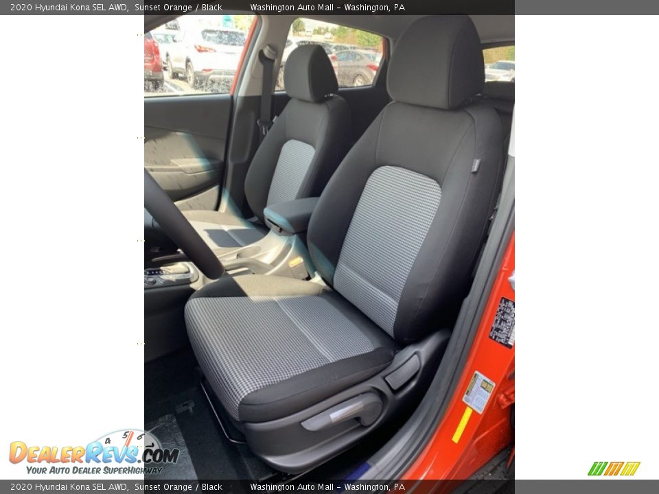 2020 Hyundai Kona SEL AWD Sunset Orange / Black Photo #15