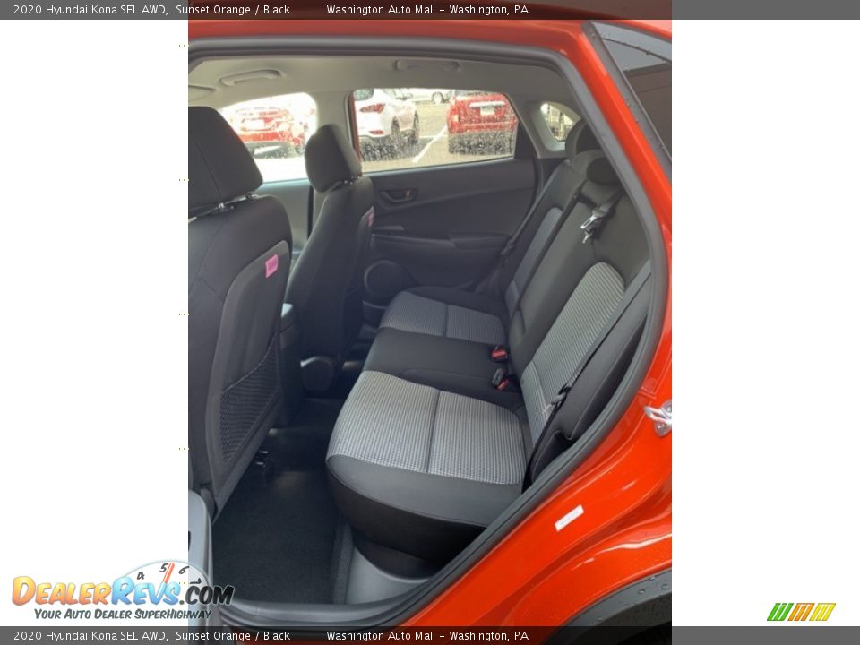 2020 Hyundai Kona SEL AWD Sunset Orange / Black Photo #20