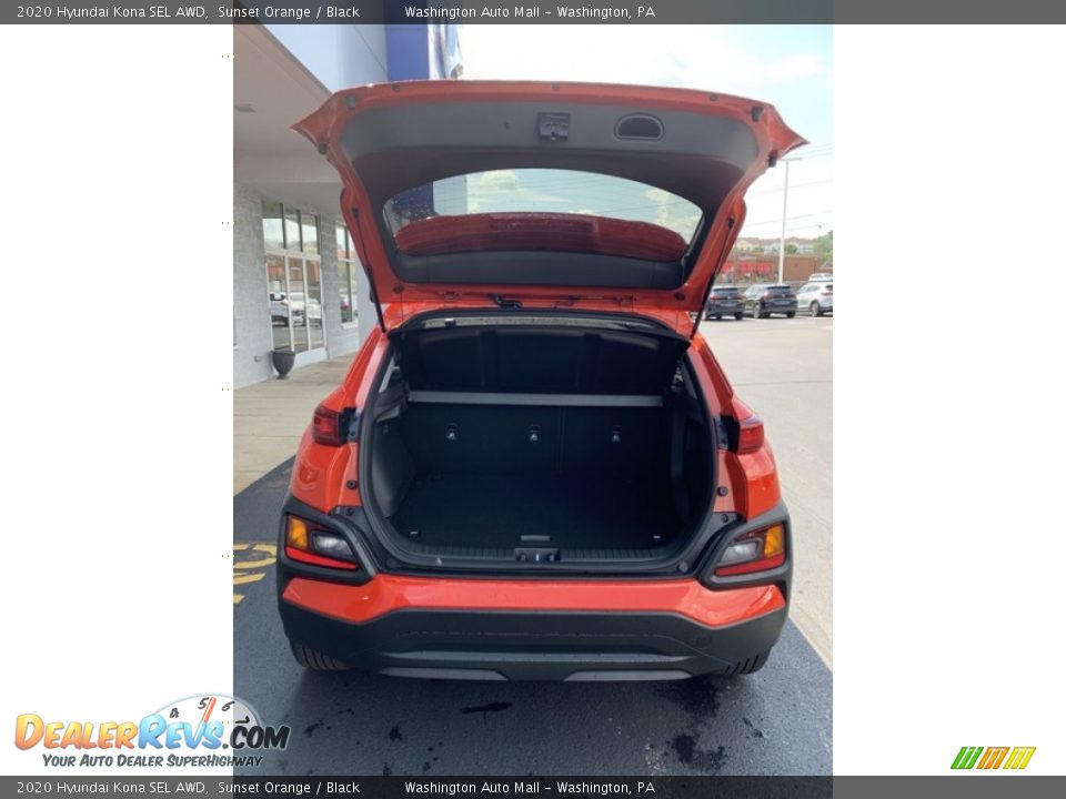 2020 Hyundai Kona SEL AWD Sunset Orange / Black Photo #21