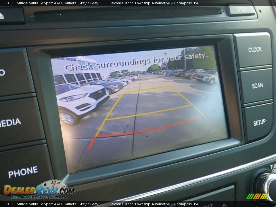 2017 Hyundai Santa Fe Sport AWD Mineral Gray / Gray Photo #25