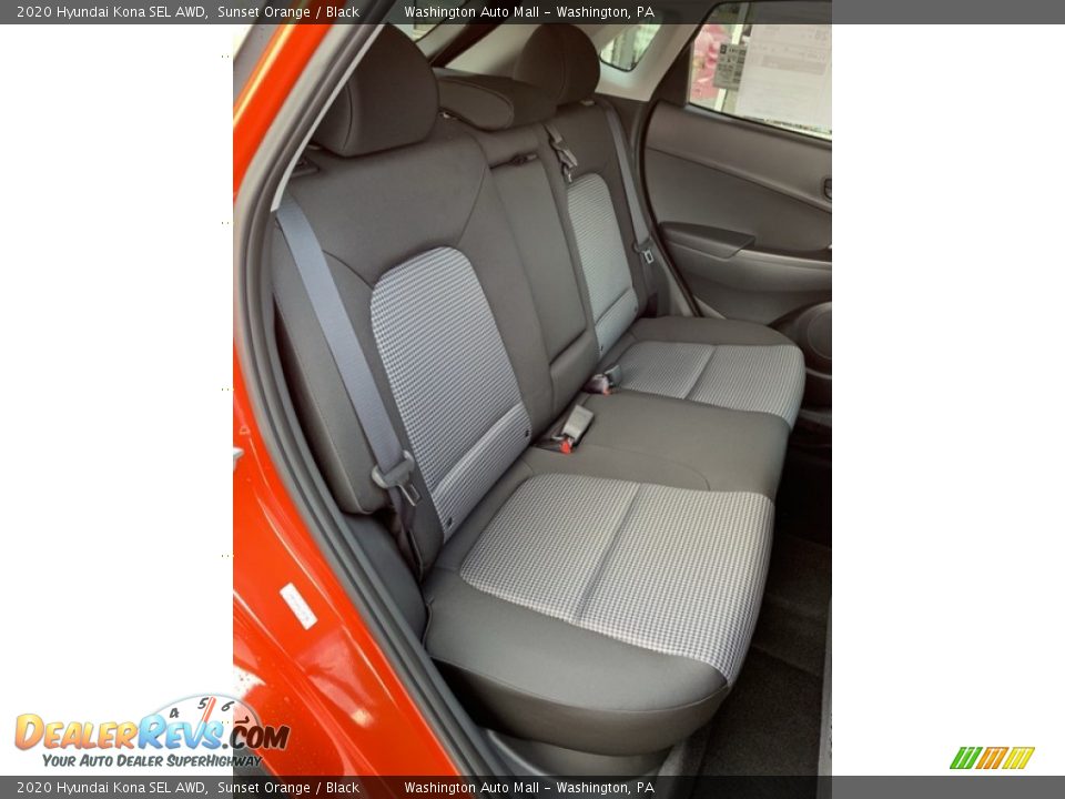 2020 Hyundai Kona SEL AWD Sunset Orange / Black Photo #25