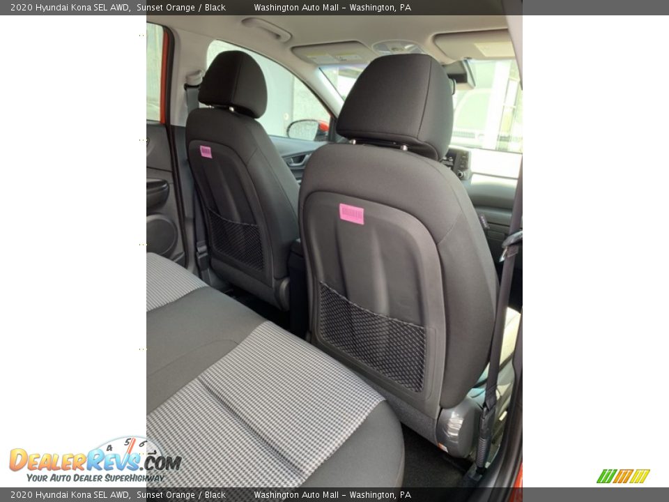 2020 Hyundai Kona SEL AWD Sunset Orange / Black Photo #26