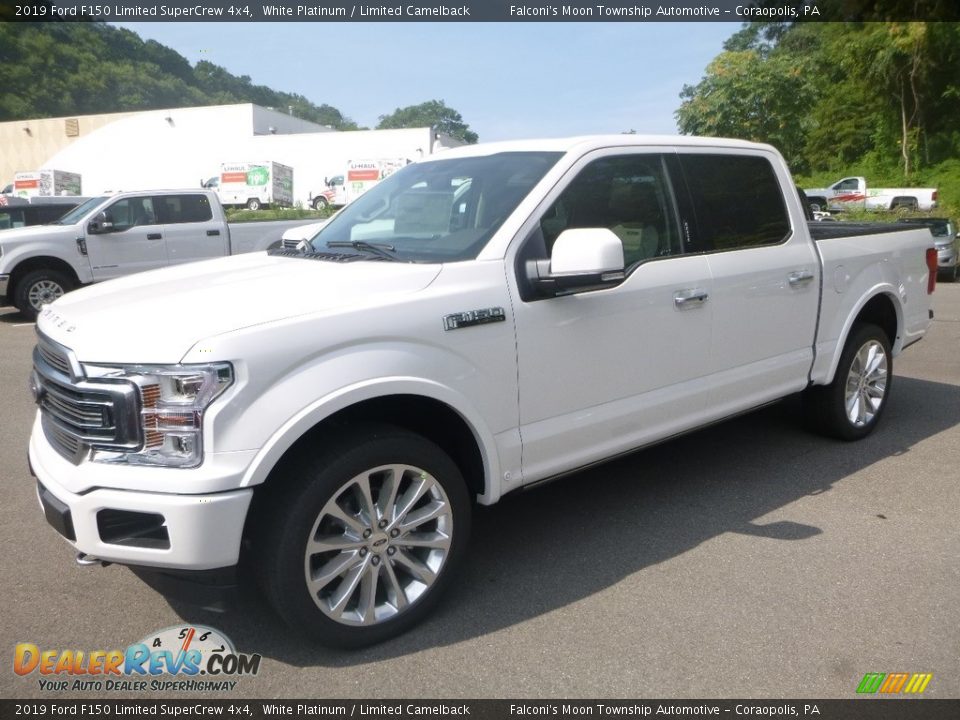 White Platinum 2019 Ford F150 Limited SuperCrew 4x4 Photo #5