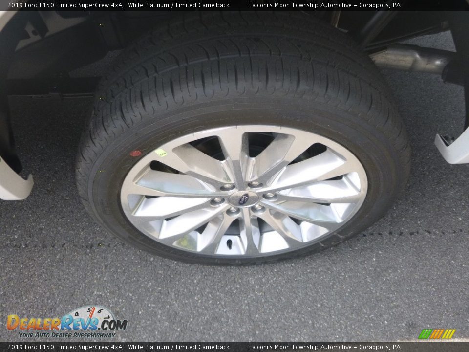 2019 Ford F150 Limited SuperCrew 4x4 White Platinum / Limited Camelback Photo #7