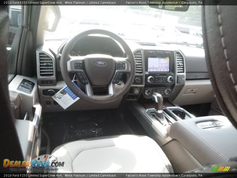 Front Seat of 2019 Ford F150 Limited SuperCrew 4x4 Photo #9