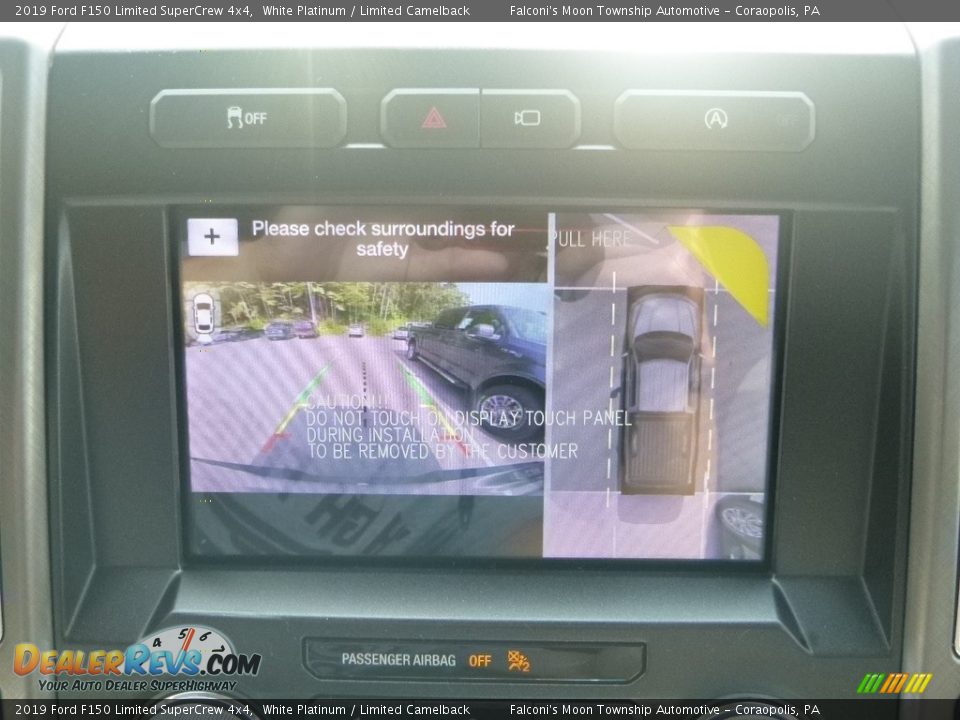 2019 Ford F150 Limited SuperCrew 4x4 White Platinum / Limited Camelback Photo #15