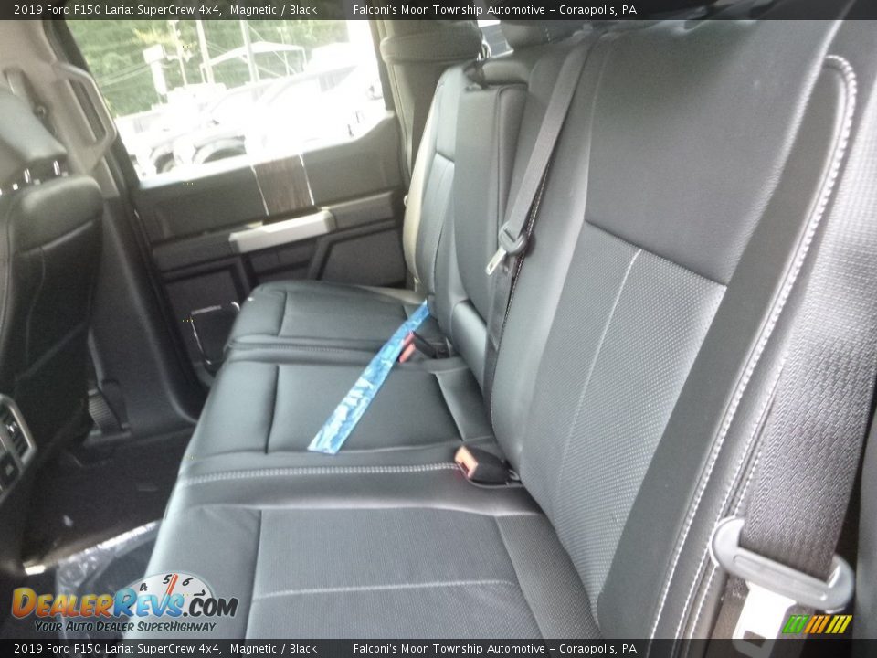 2019 Ford F150 Lariat SuperCrew 4x4 Magnetic / Black Photo #8