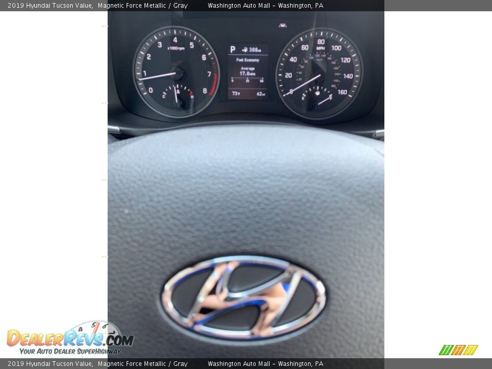 2019 Hyundai Tucson Value Magnetic Force Metallic / Gray Photo #31