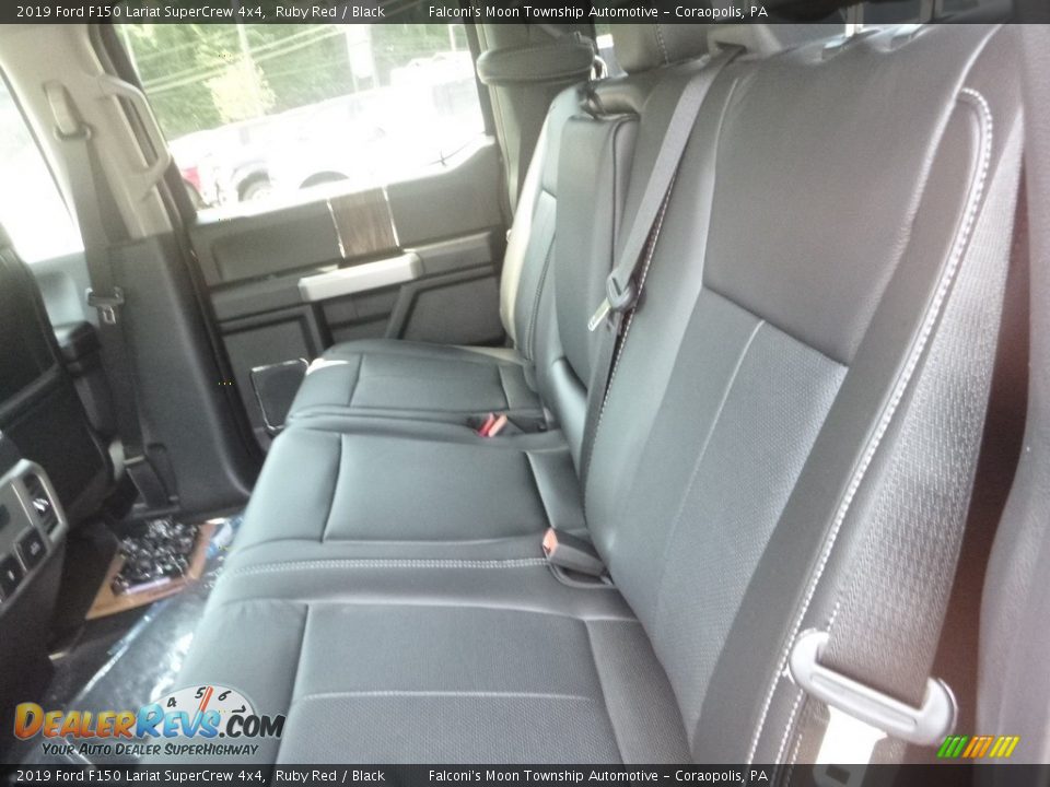 2019 Ford F150 Lariat SuperCrew 4x4 Ruby Red / Black Photo #8