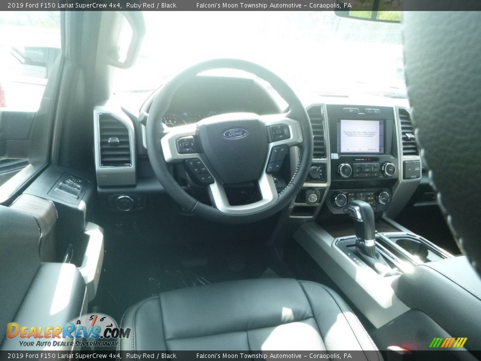 2019 Ford F150 Lariat SuperCrew 4x4 Ruby Red / Black Photo #9