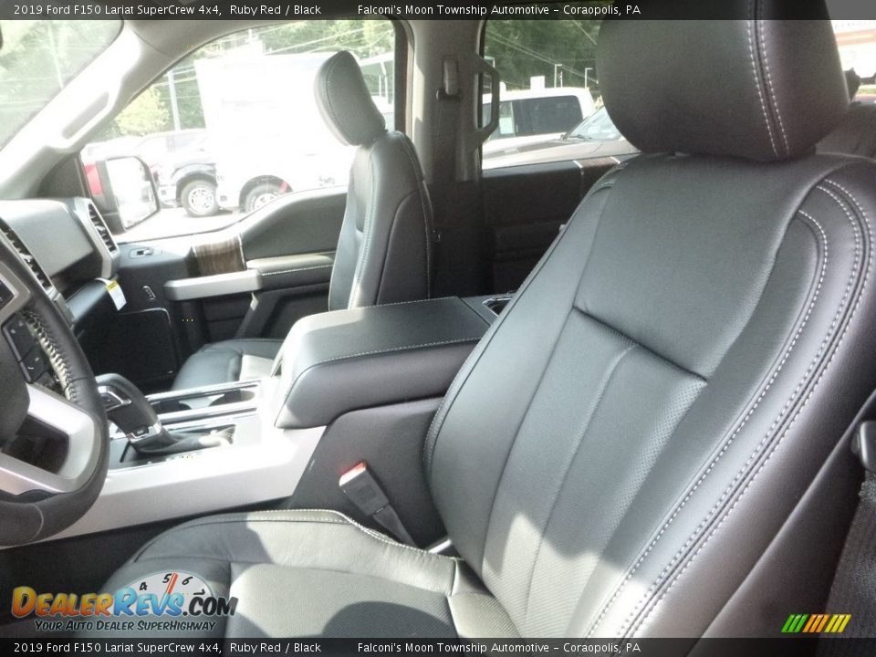 2019 Ford F150 Lariat SuperCrew 4x4 Ruby Red / Black Photo #10