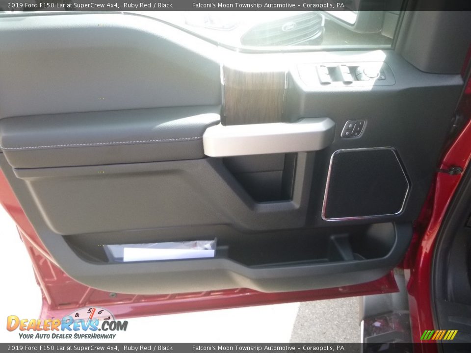 2019 Ford F150 Lariat SuperCrew 4x4 Ruby Red / Black Photo #11