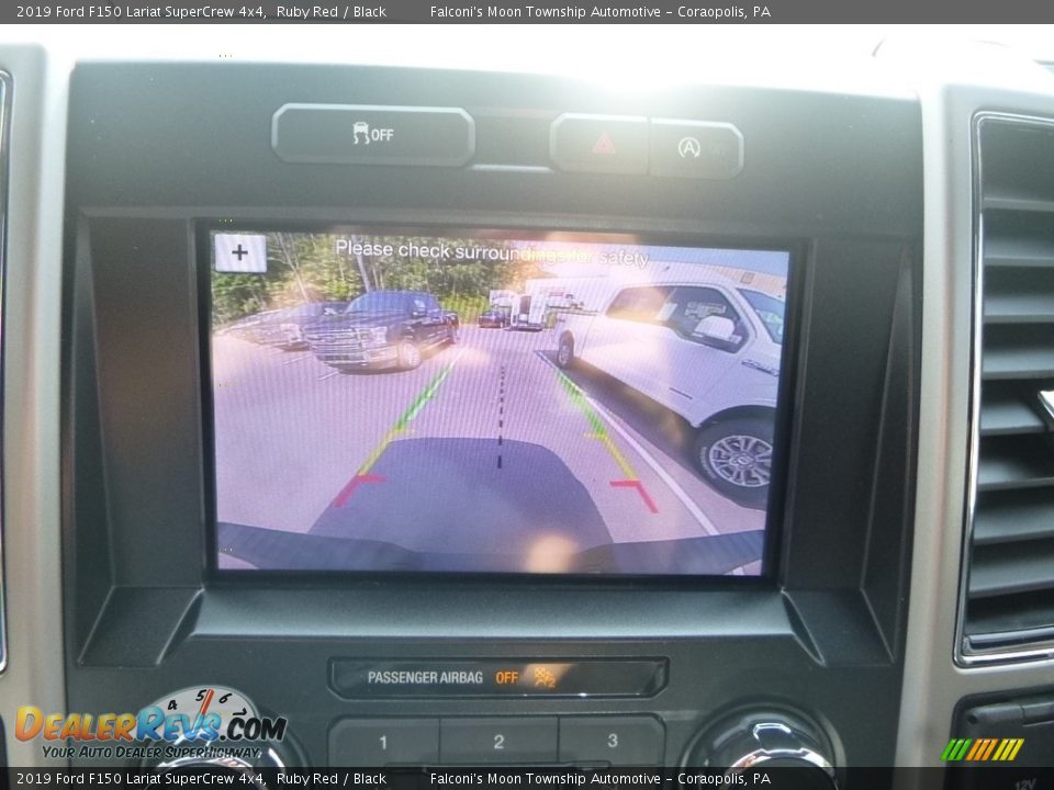 2019 Ford F150 Lariat SuperCrew 4x4 Ruby Red / Black Photo #15