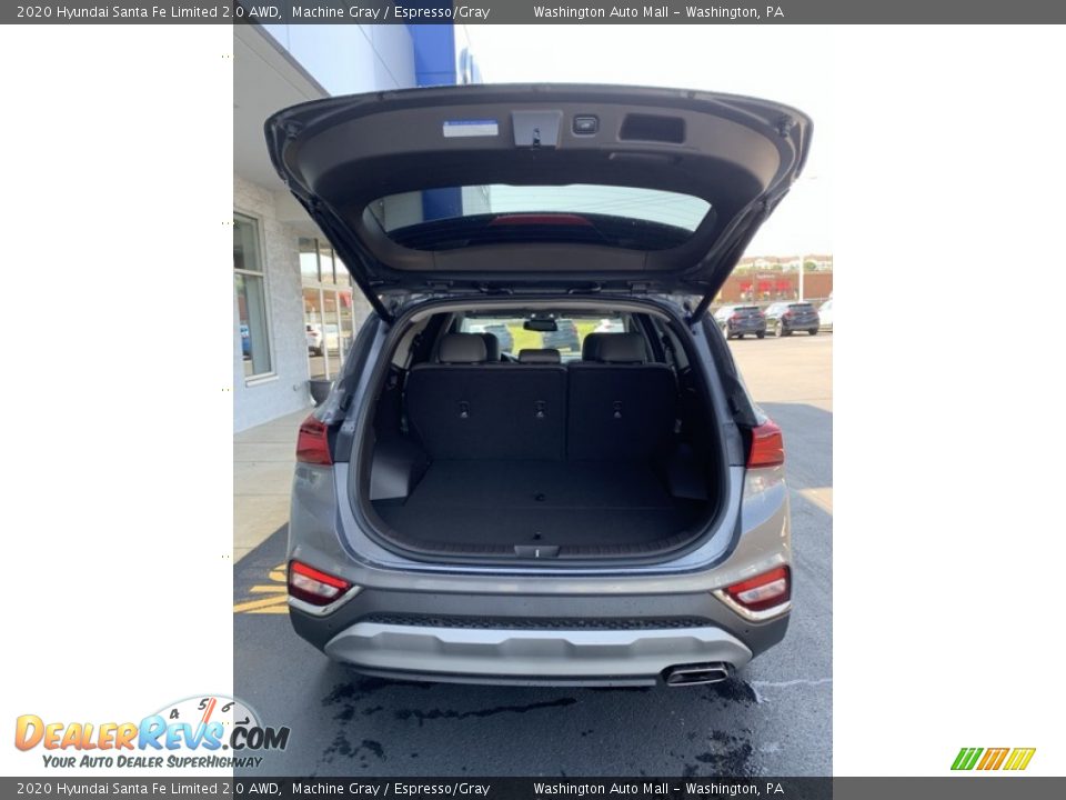 2020 Hyundai Santa Fe Limited 2.0 AWD Machine Gray / Espresso/Gray Photo #22