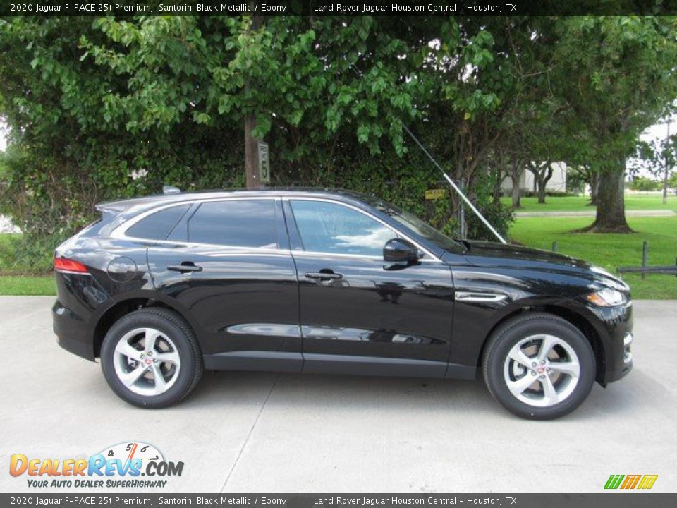 Santorini Black Metallic 2020 Jaguar F-PACE 25t Premium Photo #6