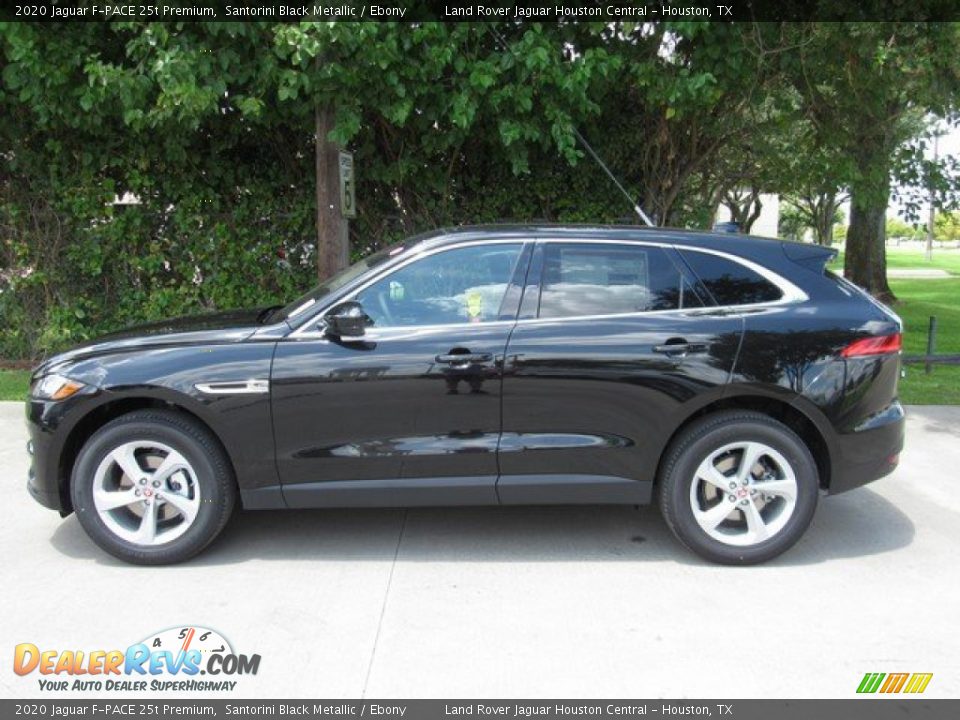 Santorini Black Metallic 2020 Jaguar F-PACE 25t Premium Photo #11