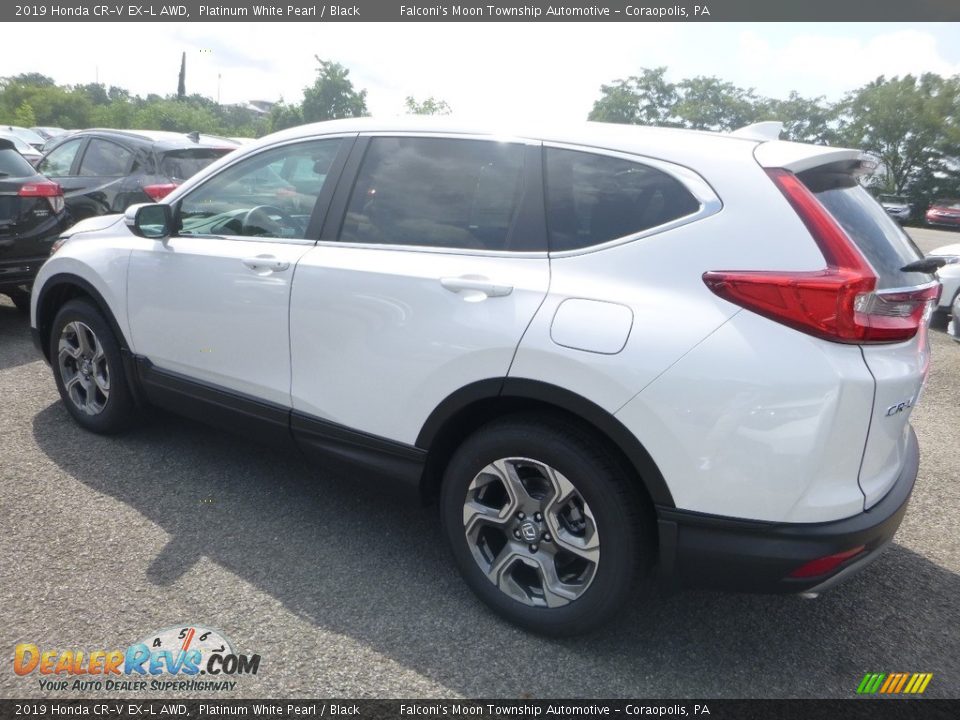 2019 Honda CR-V EX-L AWD Platinum White Pearl / Black Photo #2