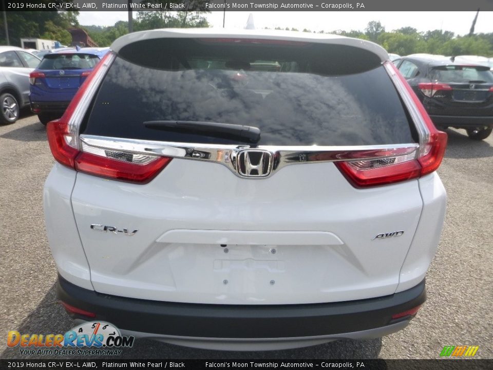 2019 Honda CR-V EX-L AWD Platinum White Pearl / Black Photo #3