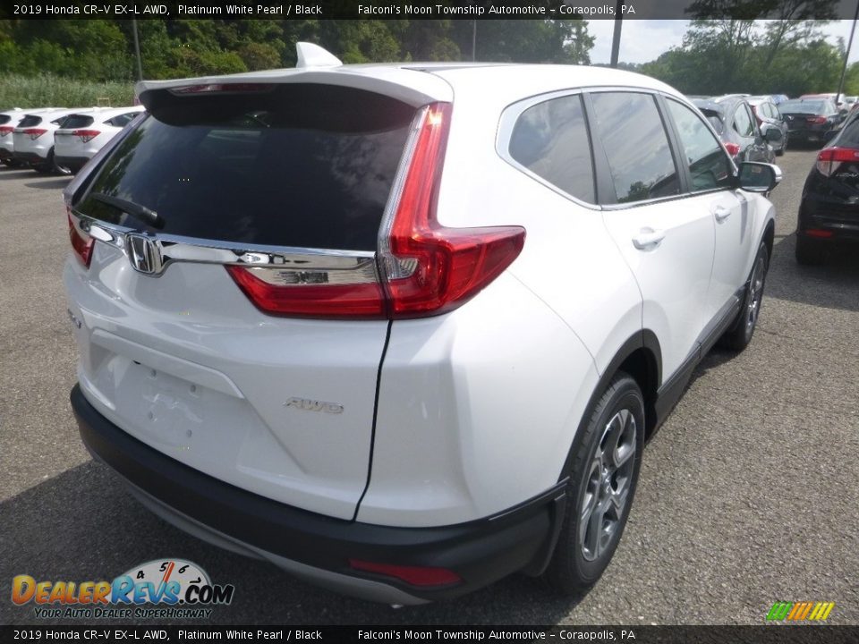 2019 Honda CR-V EX-L AWD Platinum White Pearl / Black Photo #4