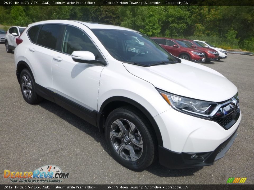 2019 Honda CR-V EX-L AWD Platinum White Pearl / Black Photo #5